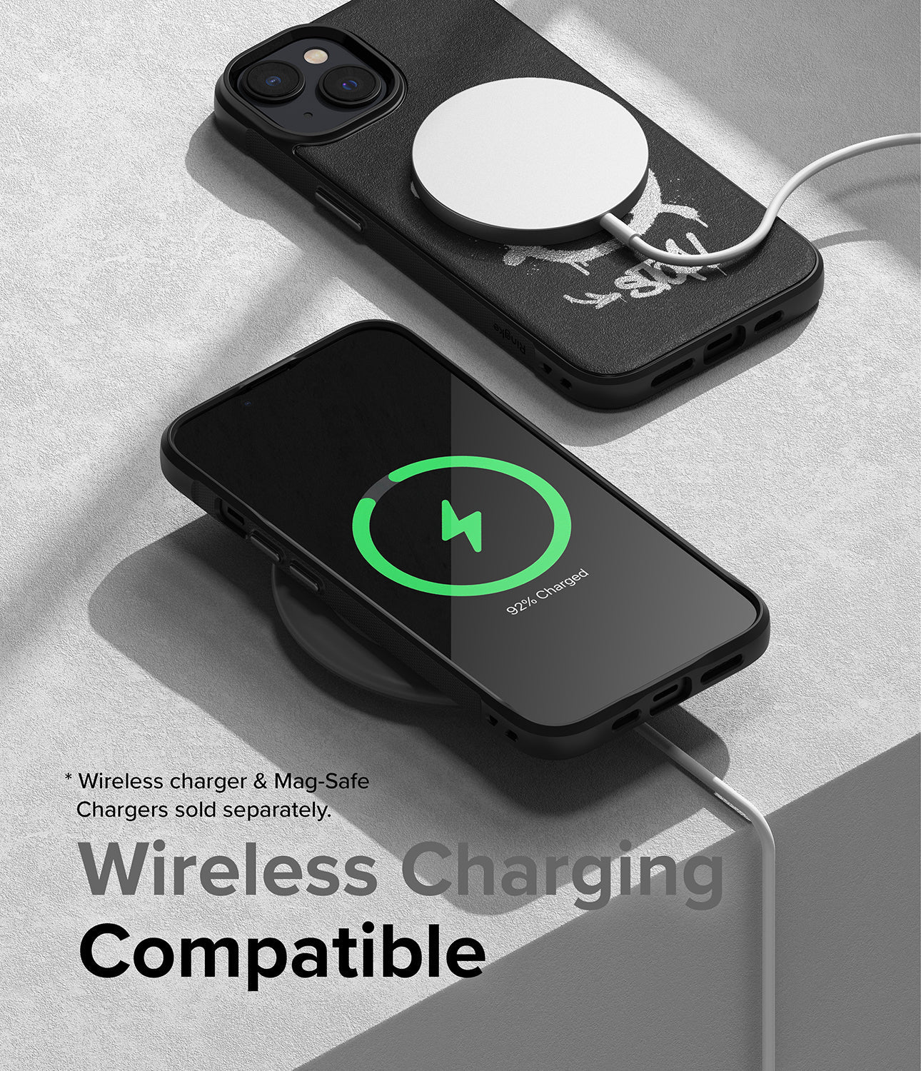 iPhone 14 Case | Onyx Design - Graffiti - Wireless Charging Compatible