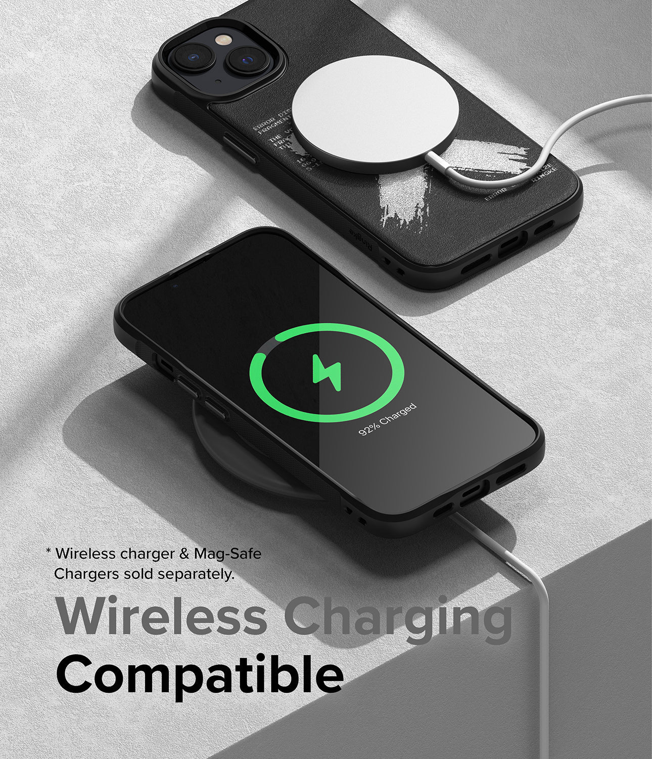 iPhone 14 Case | Onyx Design - X - Wireless Charging Compatible