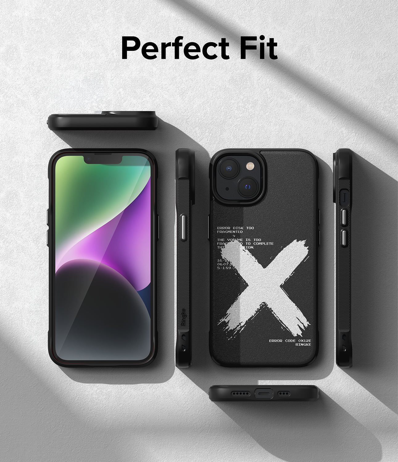 iPhone 14 Case | Onyx Design - X - Perfect Fit