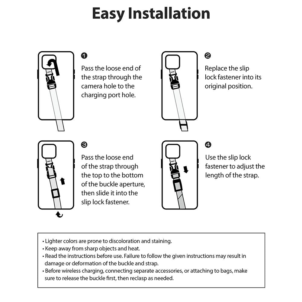 Easy installation - Buckle Band Strap