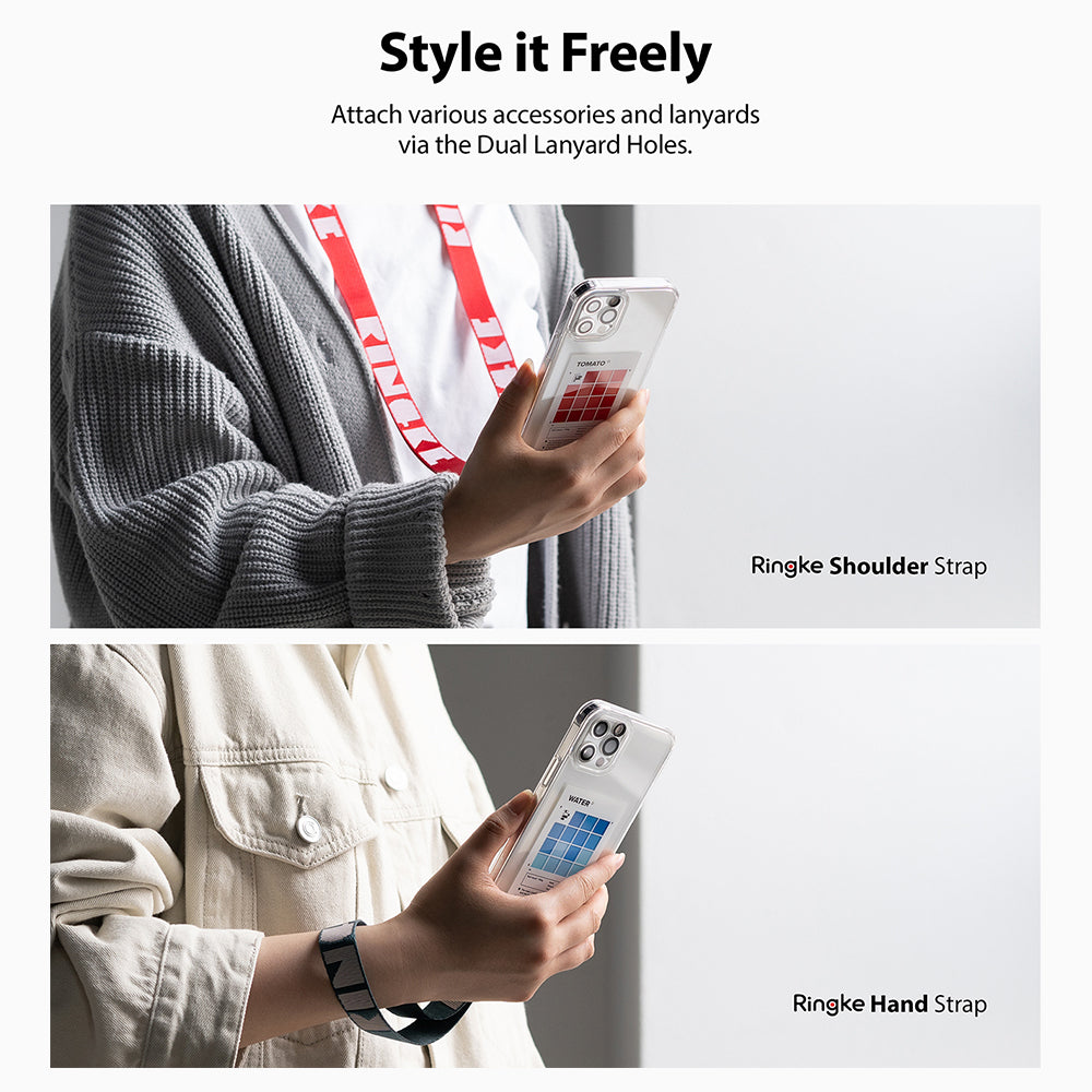 style it freely with shoulder strap or hand strap