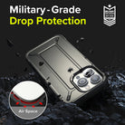 Military-grade drop protection