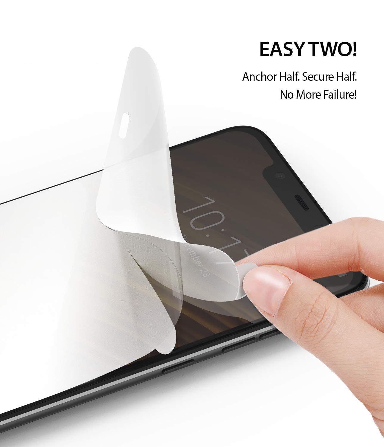 xiaomi pocophone f1 dual easy full cover screen protector 2 pack