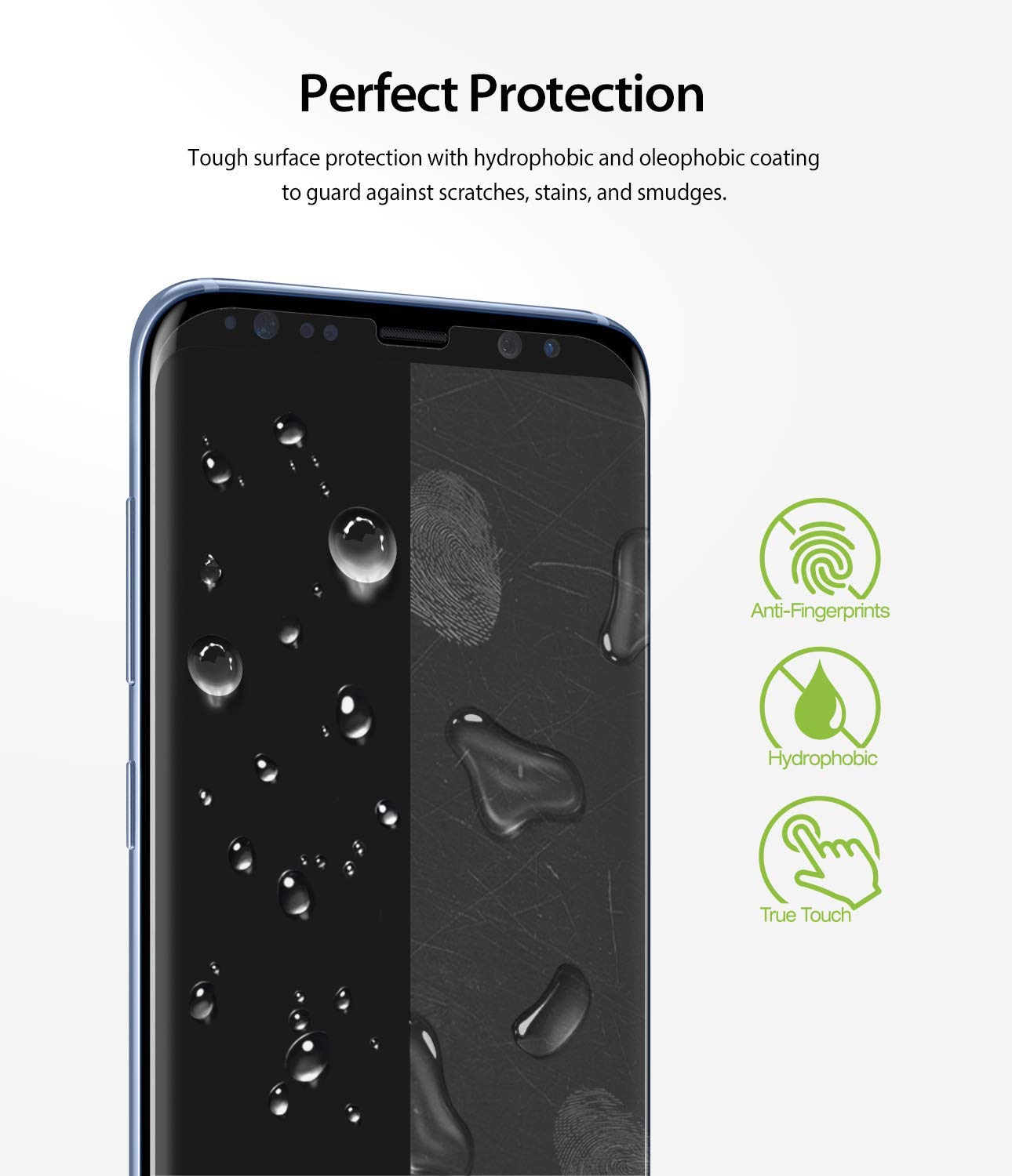 galaxy s8 dual easy full cover screen protector 2 pack