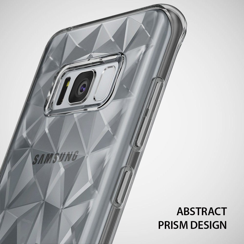 ringke air prism design back 3d flexible cover case for galaxy s8