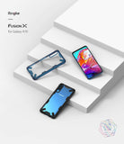 Galaxy A70, ringke fusion-x case, a70 case collection