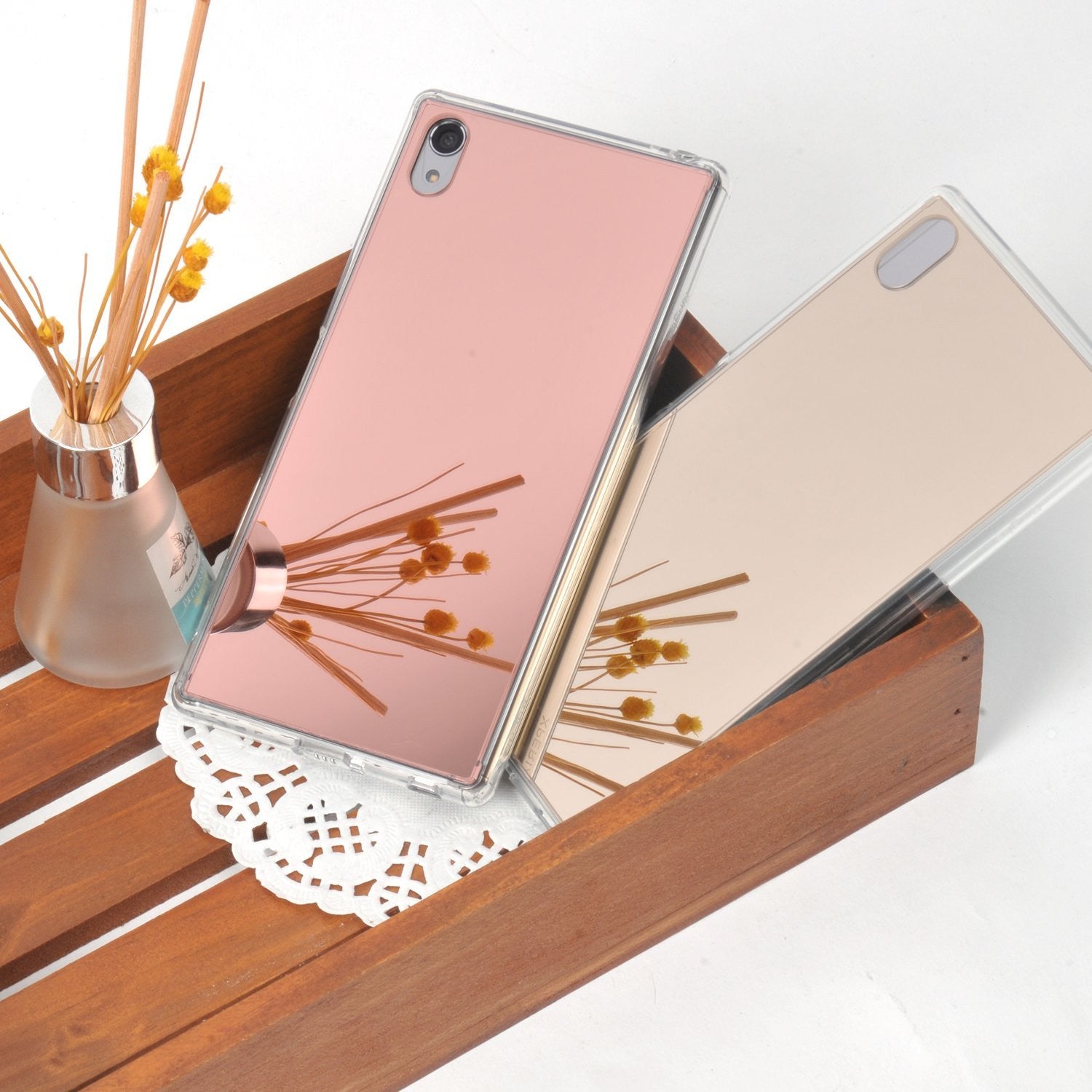 xperia z5p p-fusion case mirror case