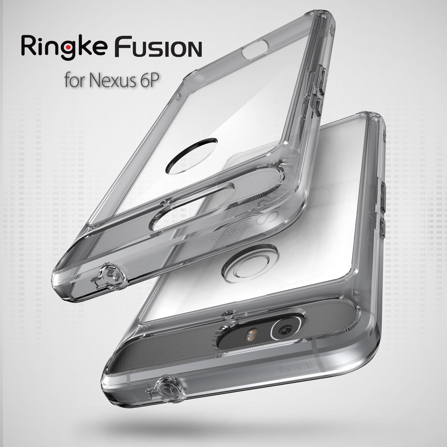 ringke fusion clear transparent hard back case cover for google nexus 6p main