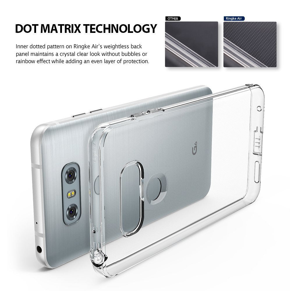 dot matrix technology to prevent rainbow effect on the back