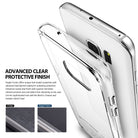 galaxy s7 edge fusionringke fusion clear transparent back tpu frame cover case for galaxy s7 edge