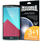 lg g4 screen protector, ringke invisible defender 3+1 pack screen protector