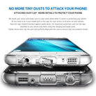 galaxy s7 edge fusionringke fusion clear transparent back tpu frame cover case for galaxy s7 edge