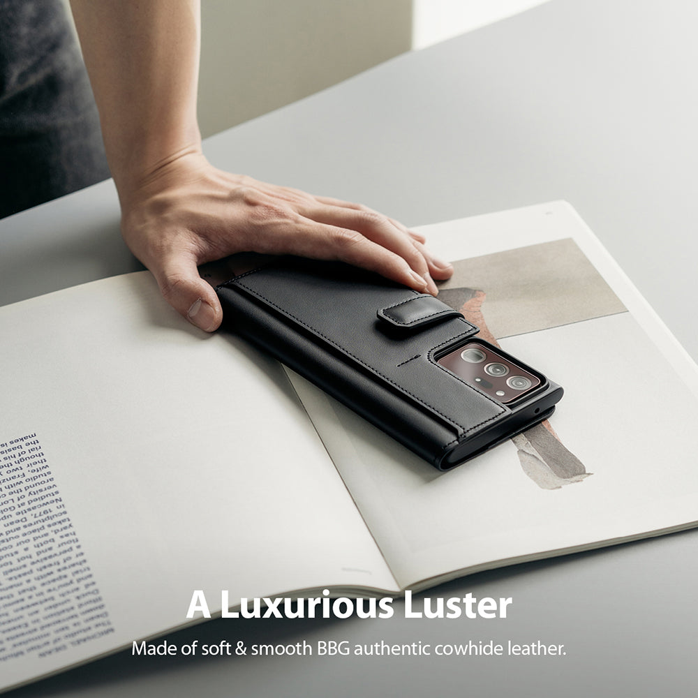 made of soft and smooth BBG authentic cowhide leather