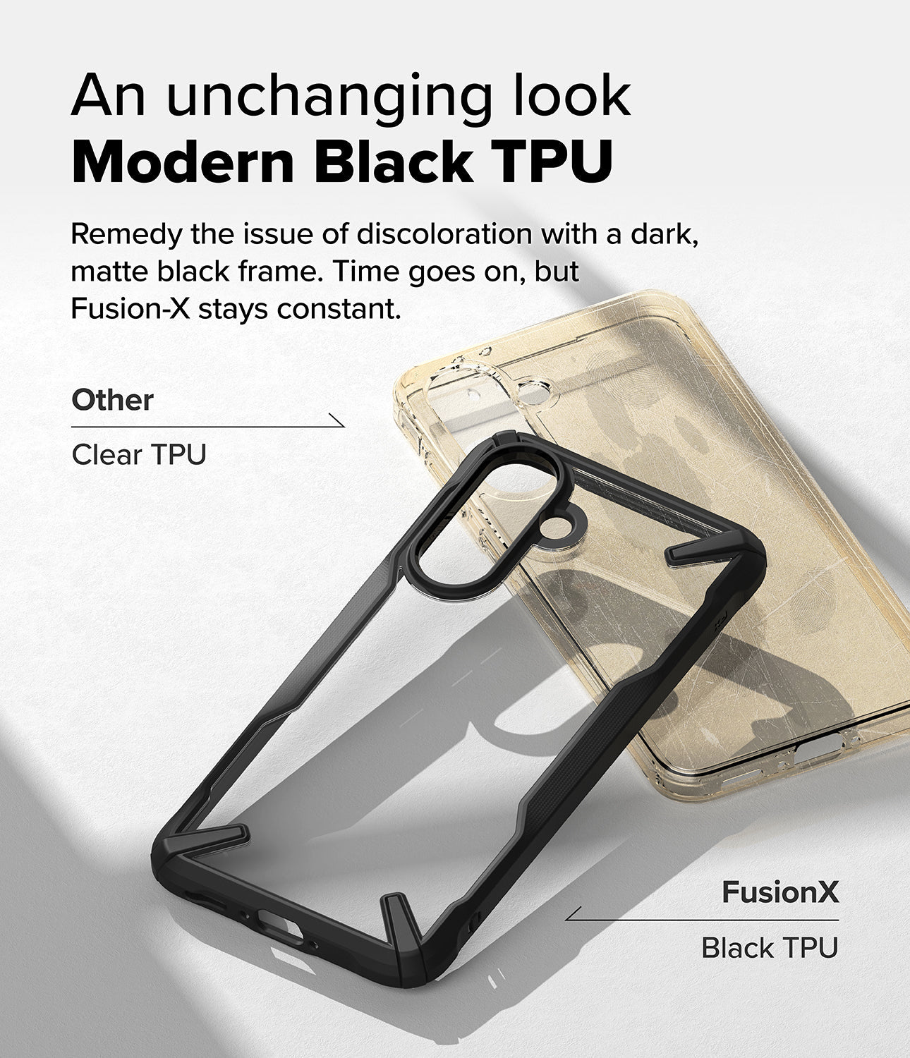 An unchanging look Modern Black TPU