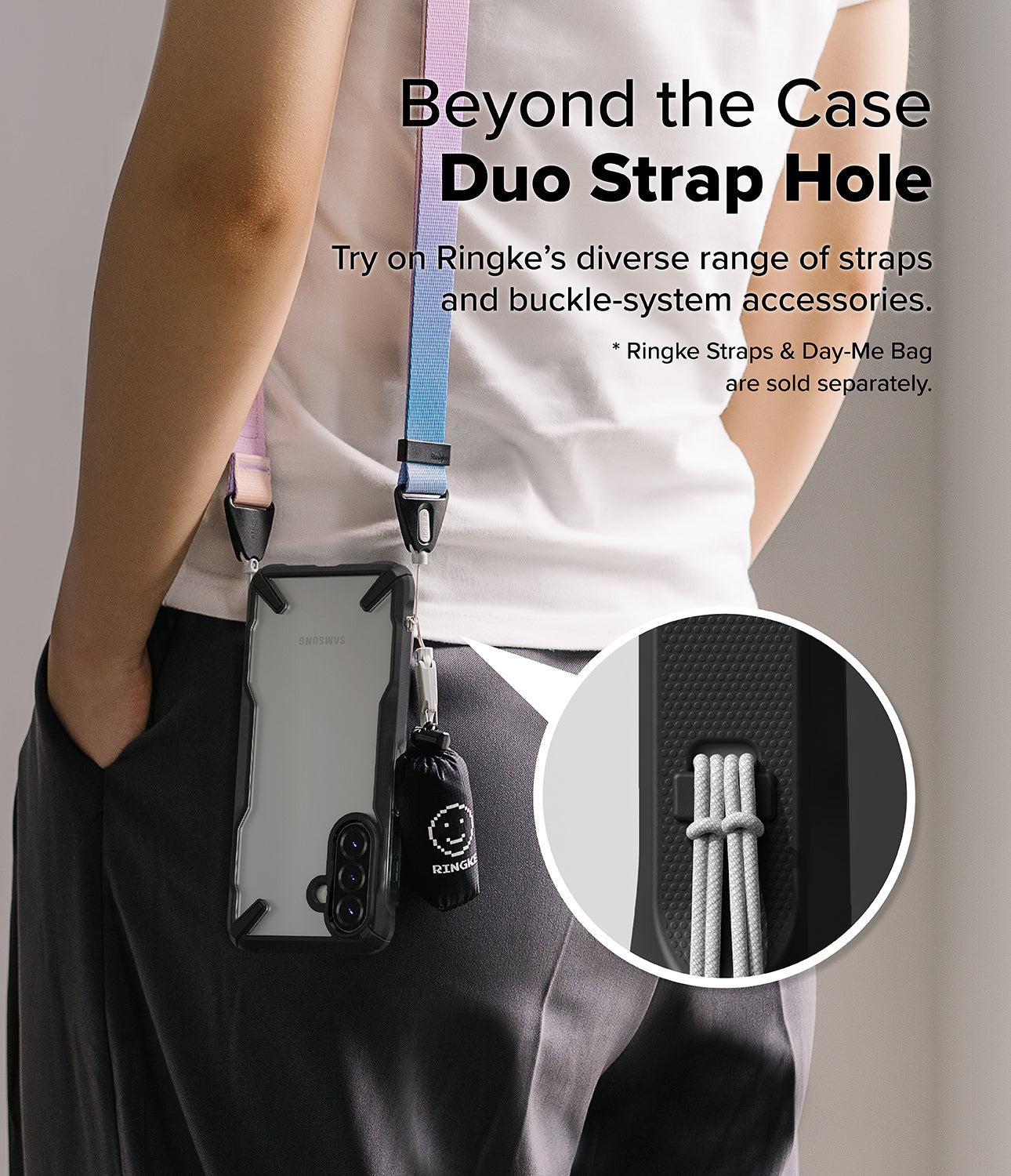 Beyond the Case Duo Strap Hole