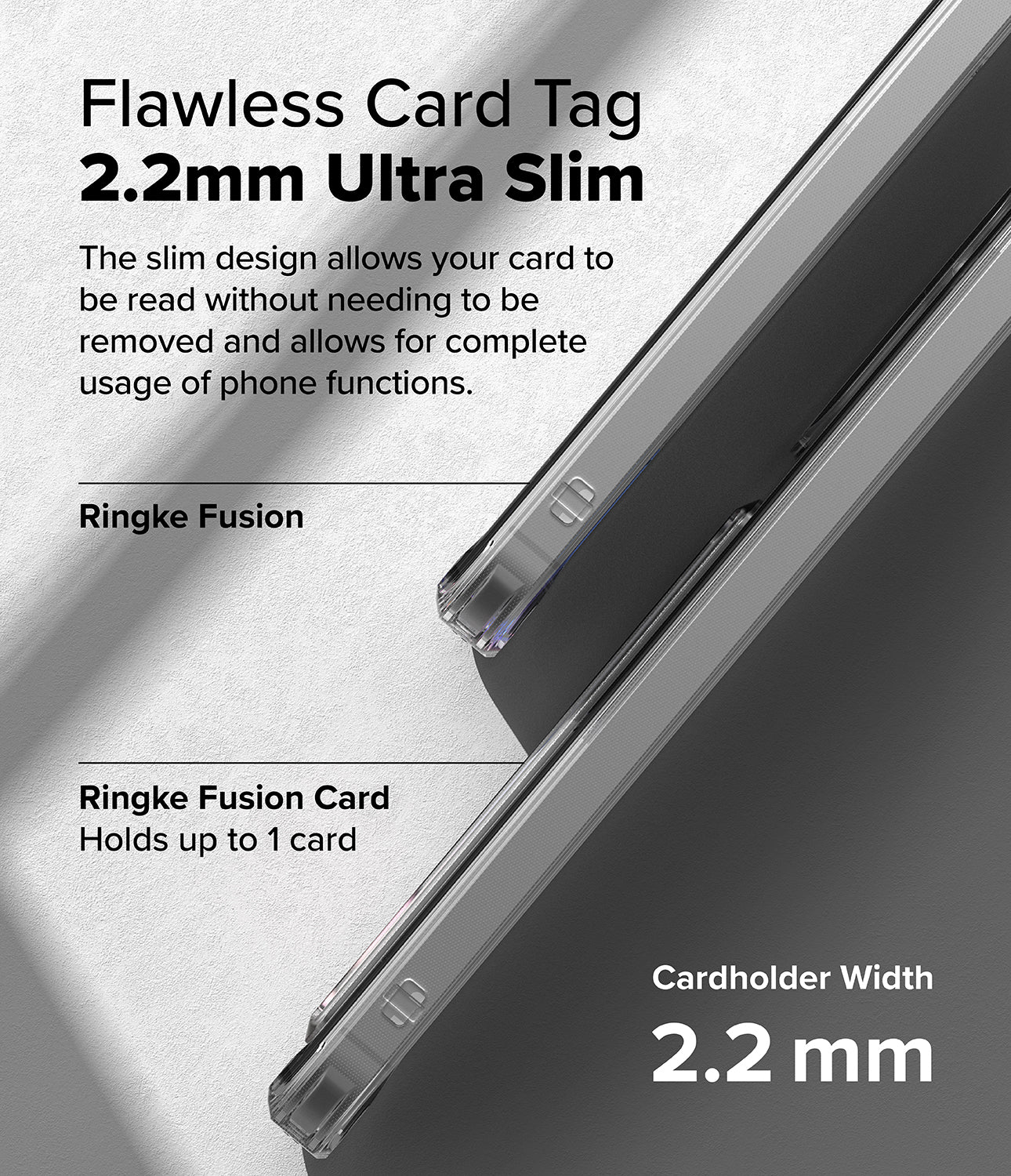 Flawless Card Tag 2.2mm Ultra Slim