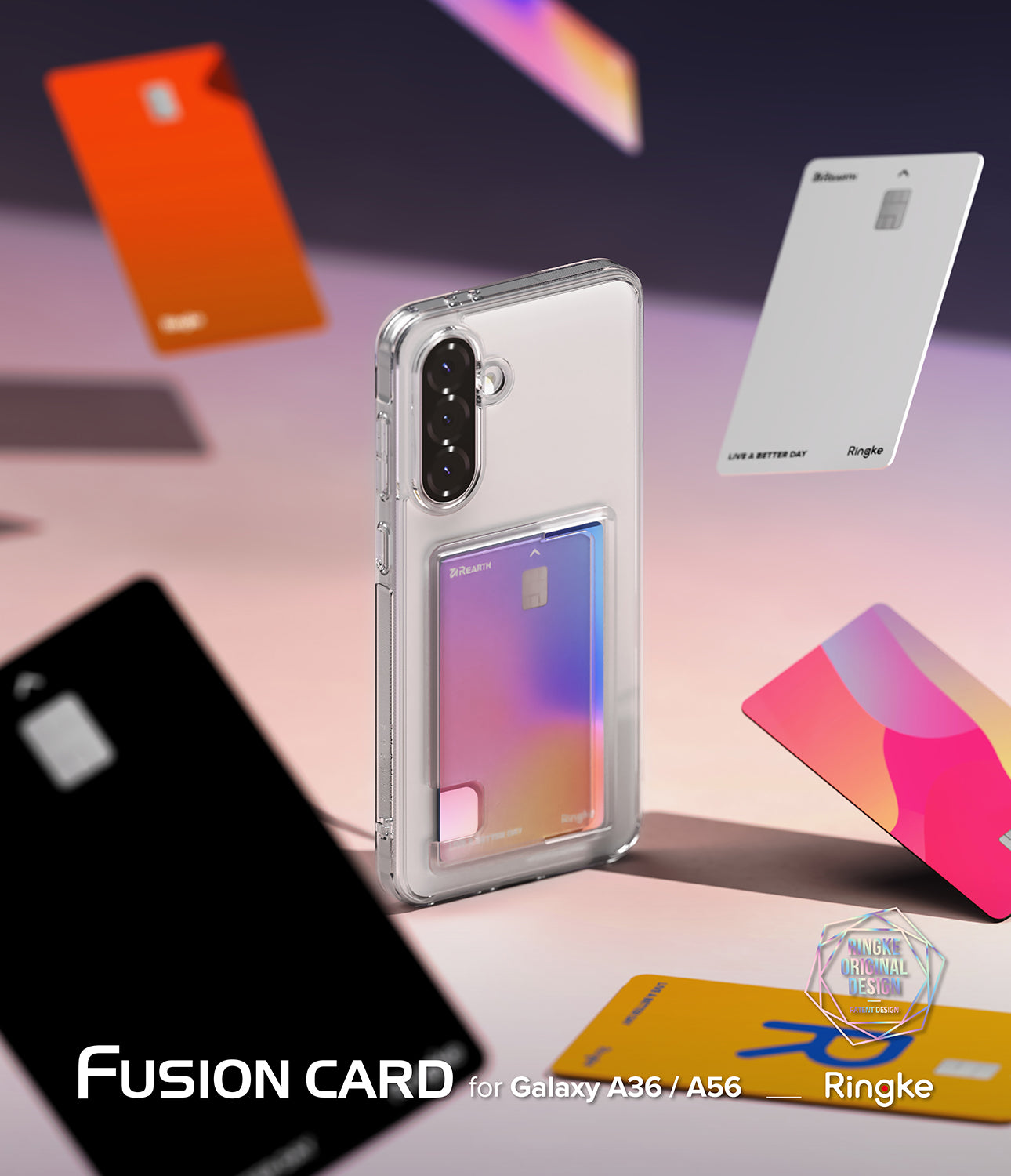 Fusion Card for Galaxy A36 / A56 Case | Ringke