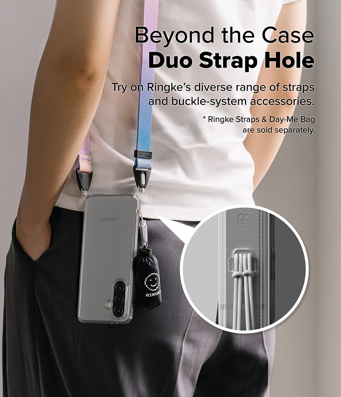 Beyond the Case Duo Strap Hole