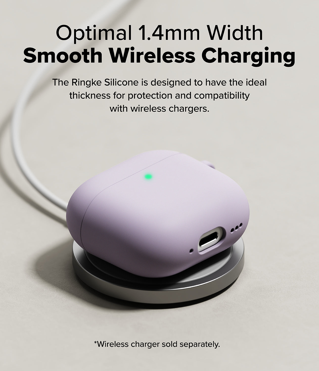 Optimal 1.4mm Width Smooth Wireless Charging