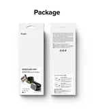 Apple Watch 49mm / 45mm / 44mm / 42mm | Sports Air Loop Watch Band Black, Olive, White - Cooling sports watchband with the hook and loop fastener