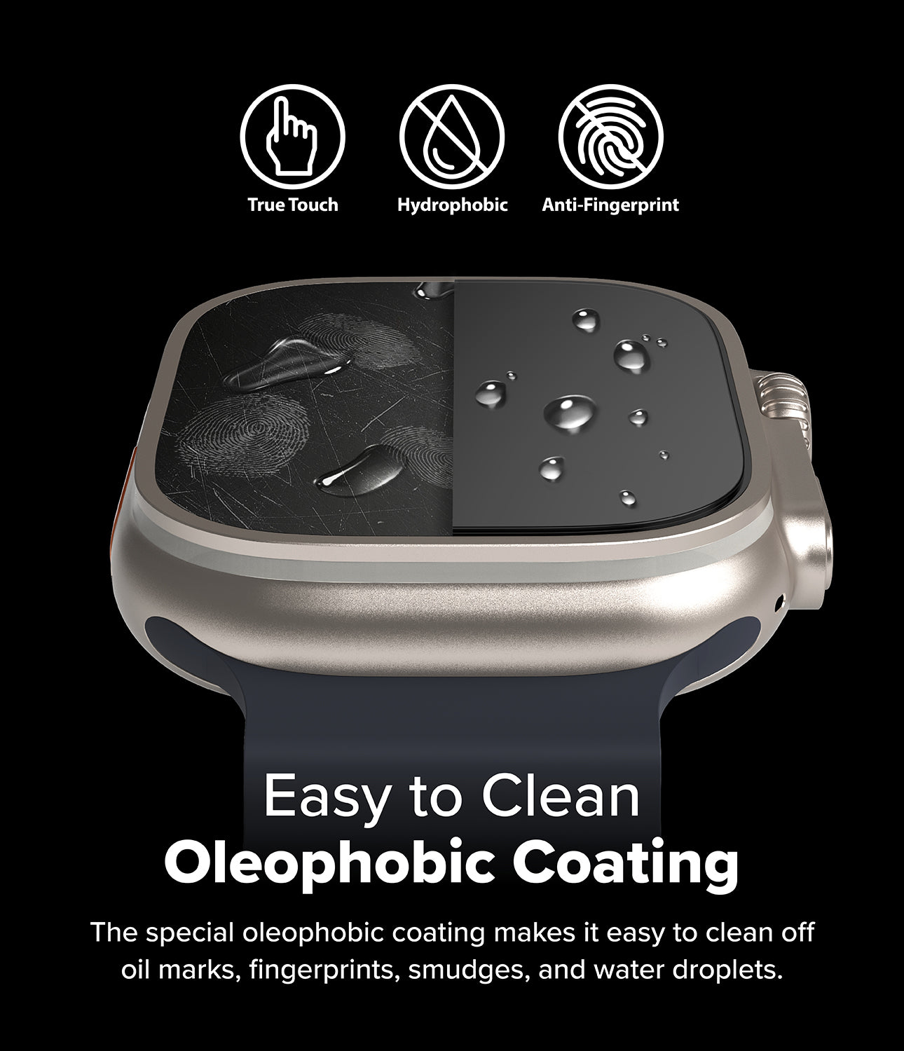 Easy to Clear Oleophobic Coating