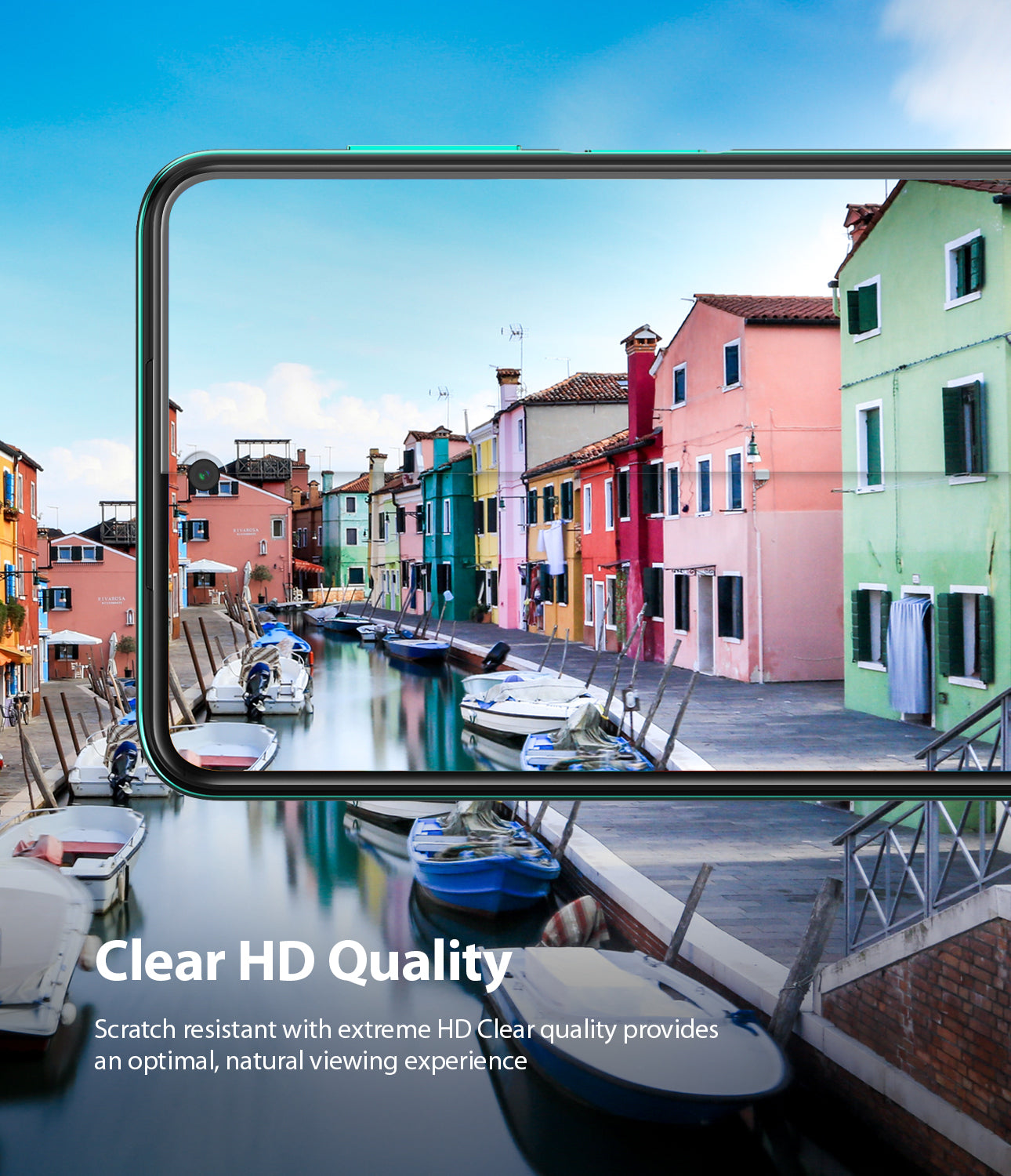clear hd quality with scratch resistant