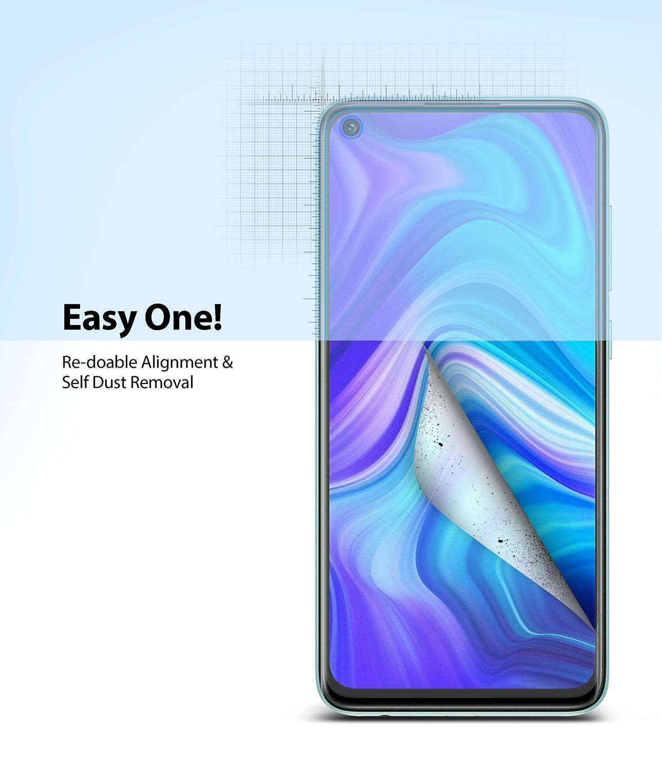 re-doable alignment & self dust removal