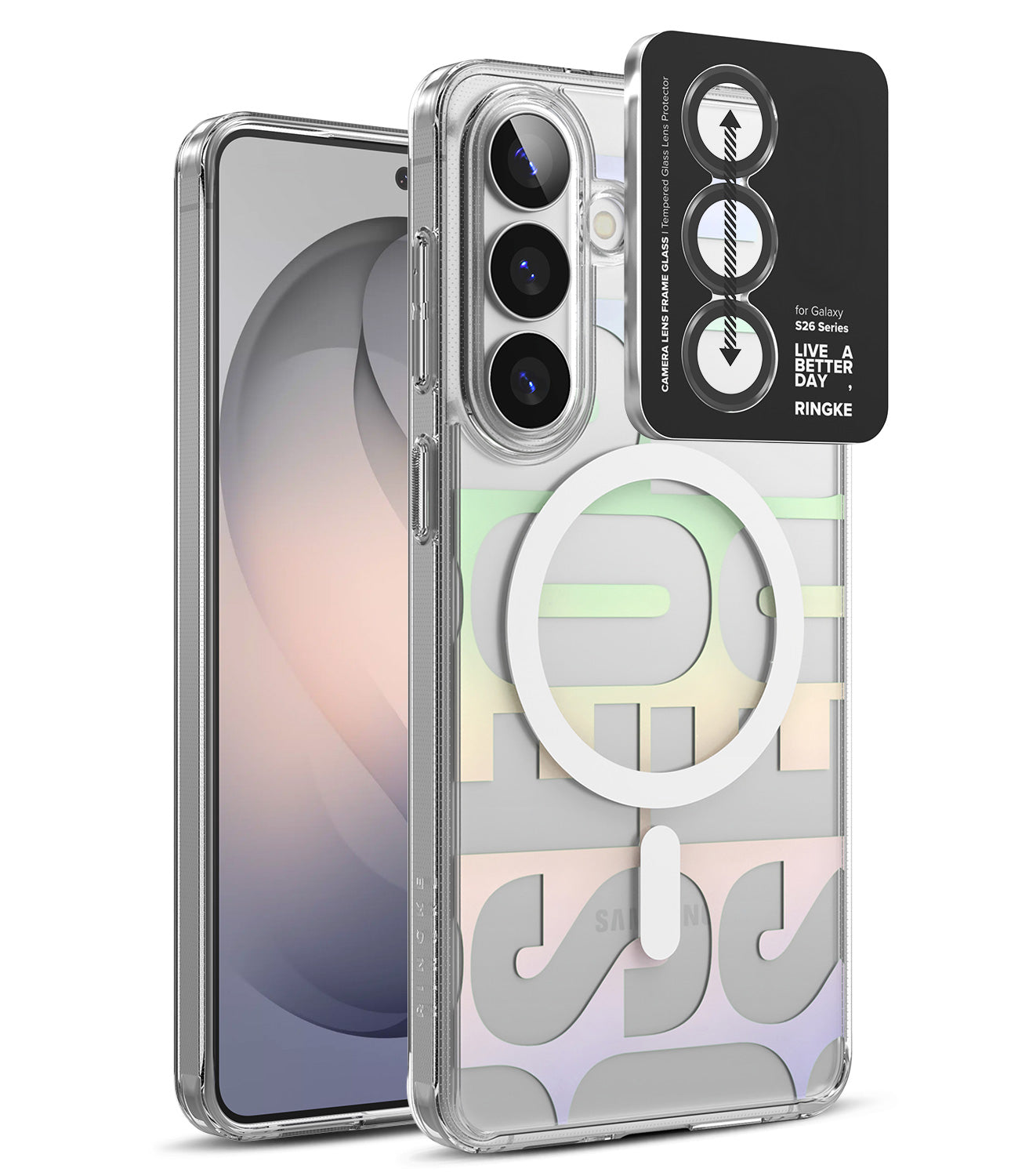 group-+ Camera Lens Frame Glass (2P)