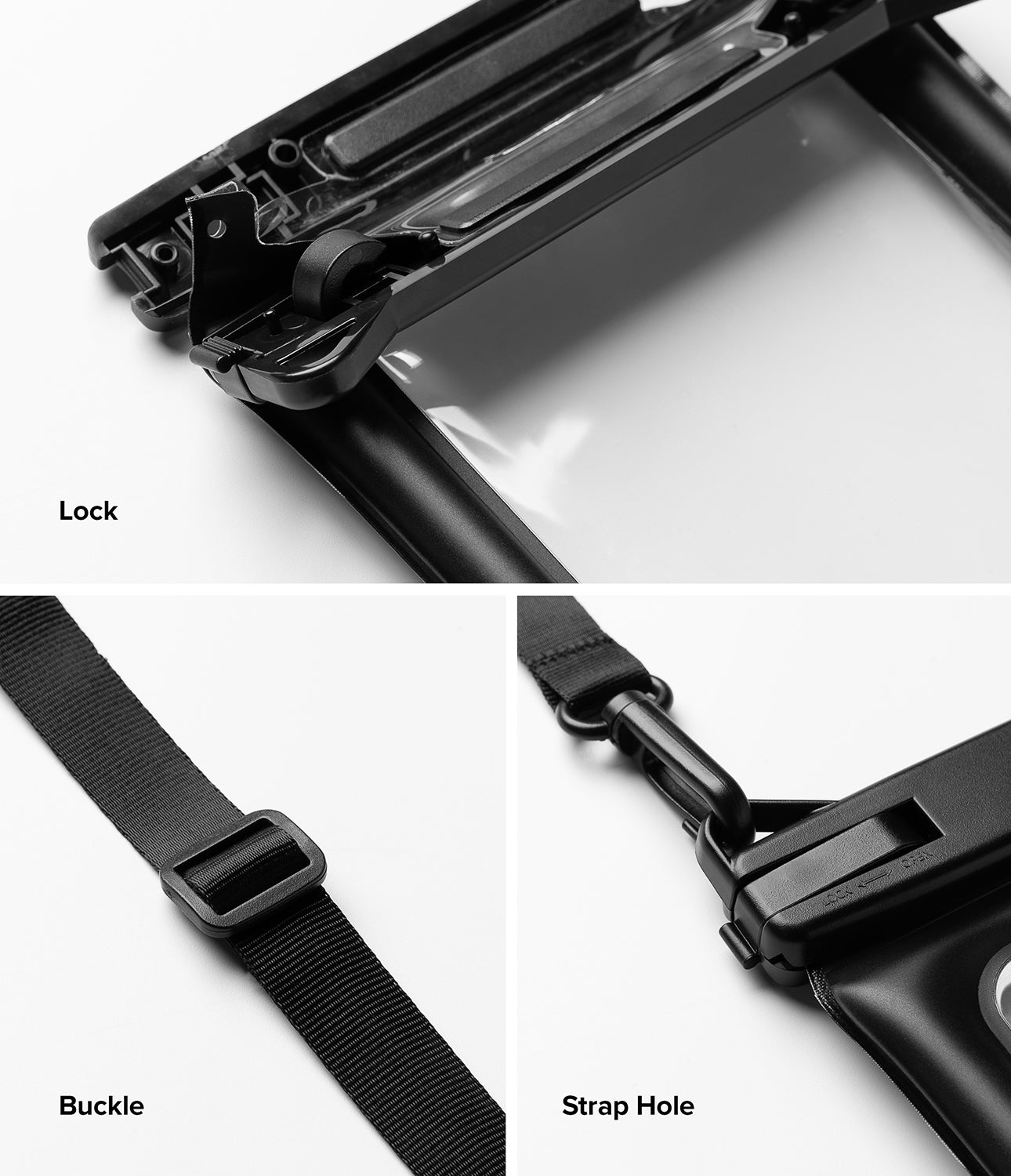 Ringke Waterproof Pouch Case | Floating - One Touch Lock - Floating Air Pockets - Large storage capacity