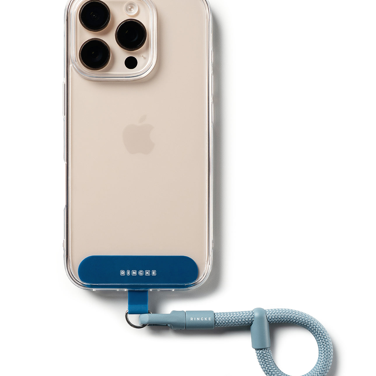 Holder Link Flow Finger Ring Front view | Urban Blue