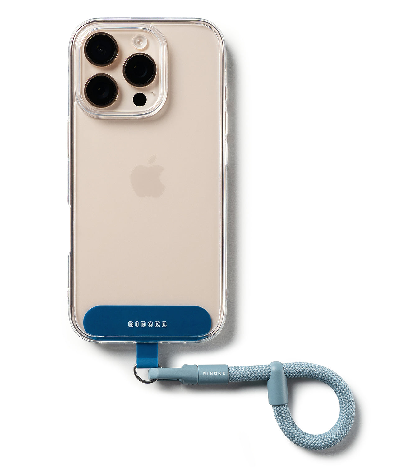 Holder Link Flow Finger Ring Front view | Urban Blue