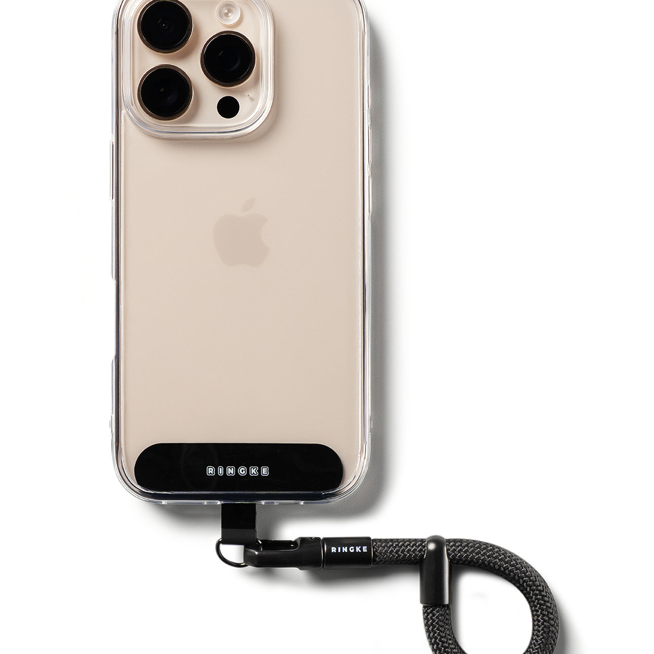 Holder Link Flow Finger Ring | Calm Black