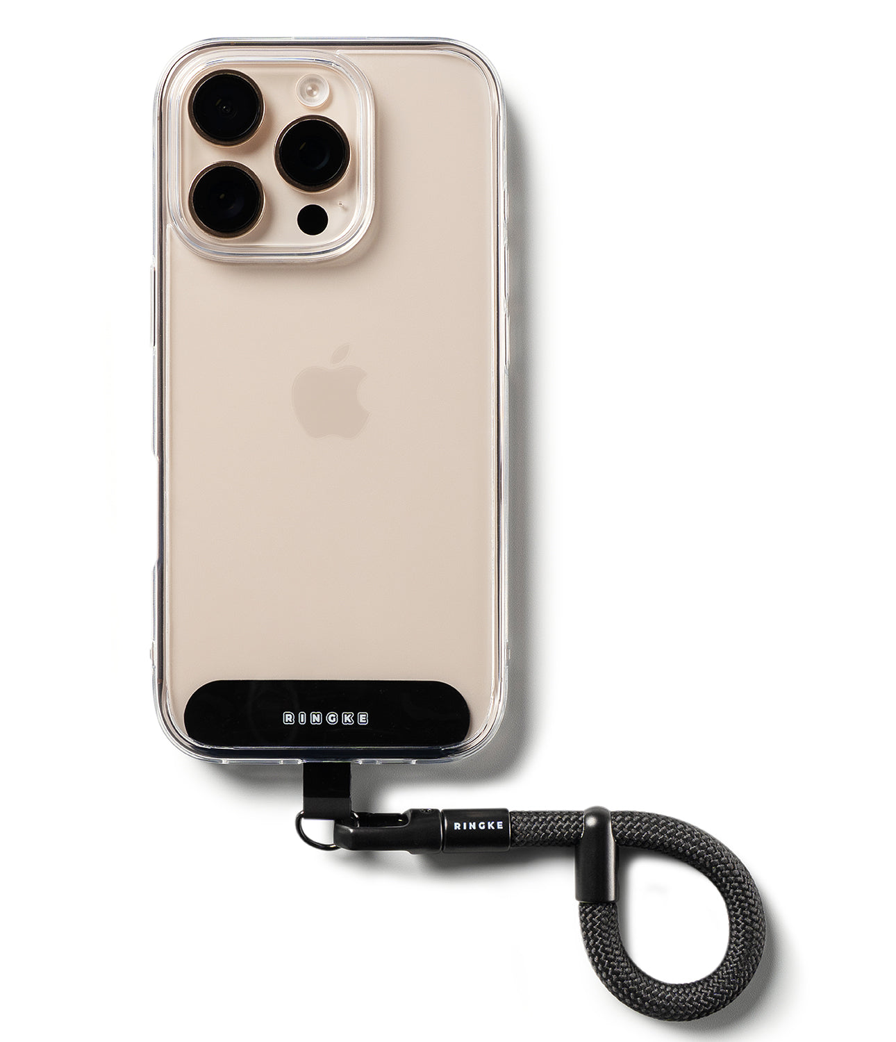 Holder Link Flow Finger Ring | Calm Black