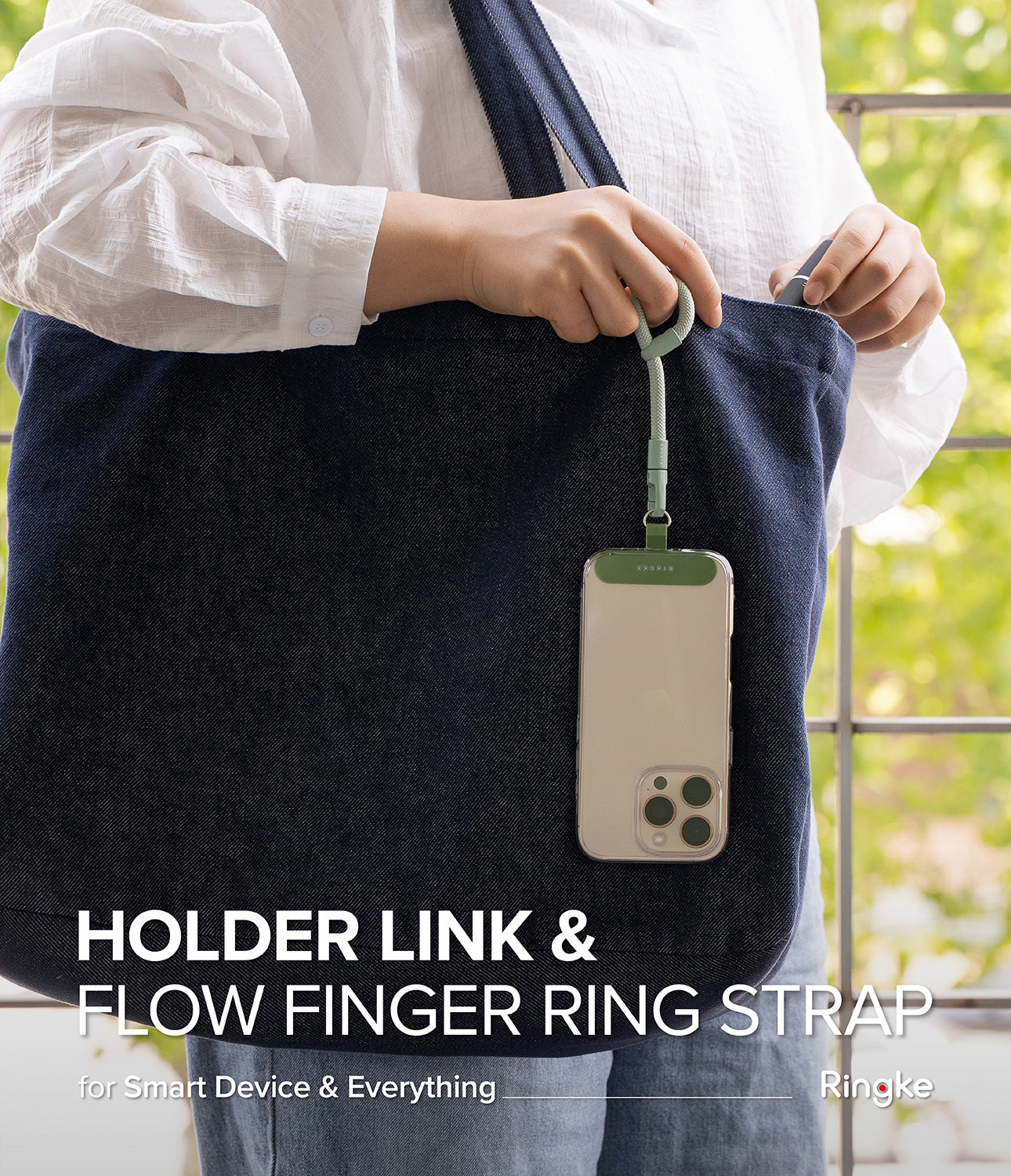 Holder Link & Flow Finger Ring Strap for Smart Device & Everything | Ringke