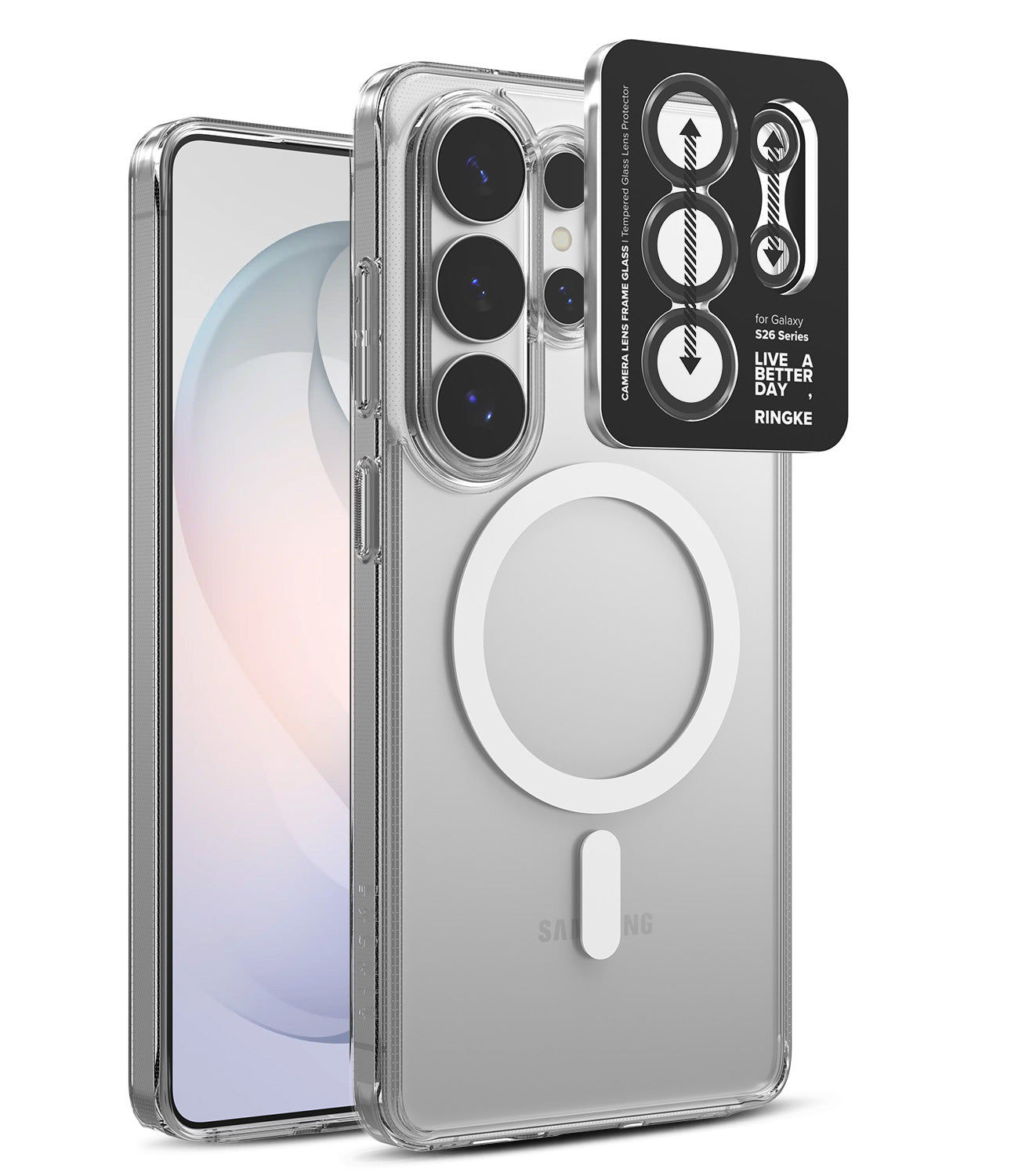 group-Clear / + Camera Lens Frame Glass (2P)