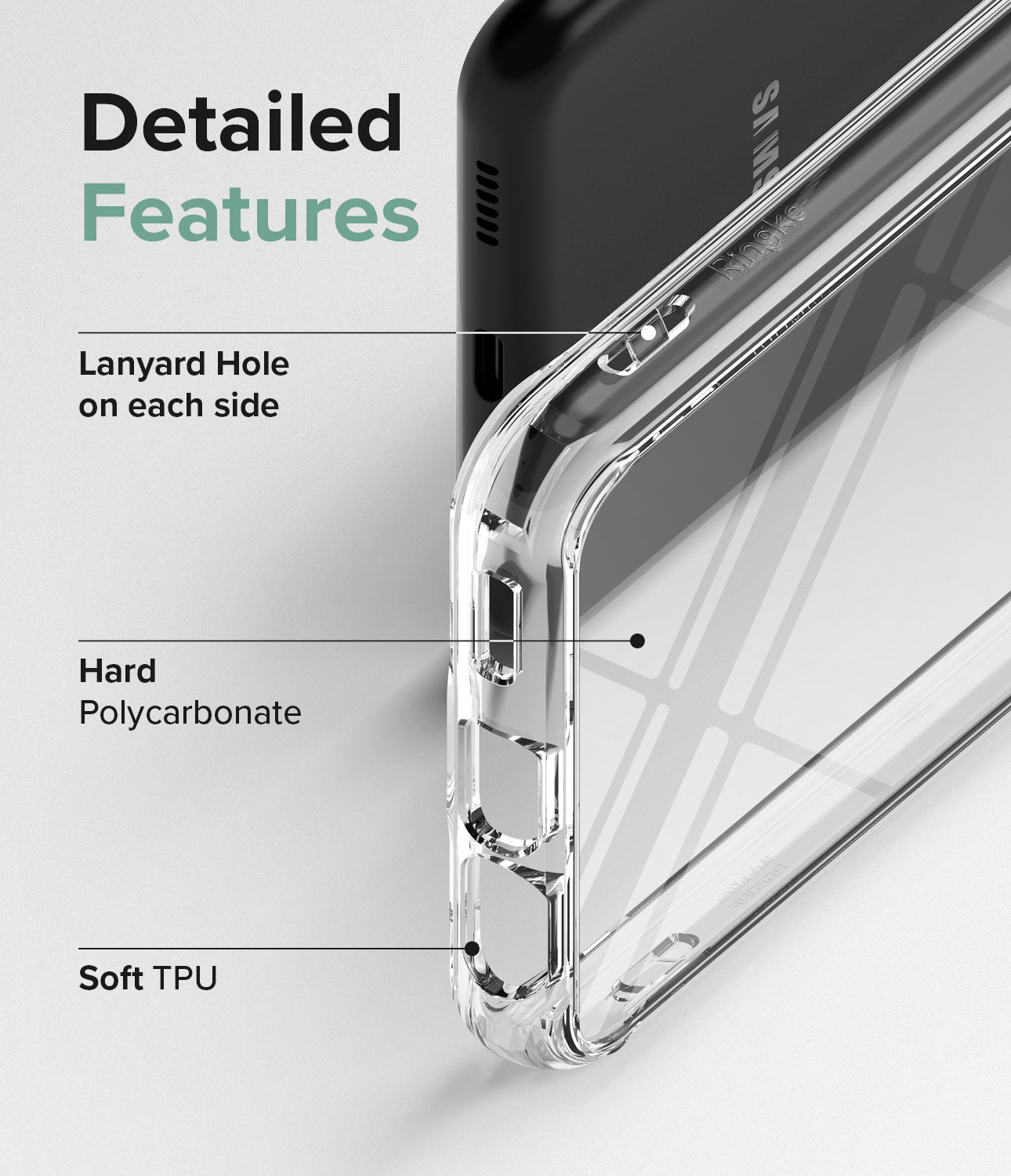 Galaxy A13 5G Case | Fusion | Clear / Matte Clear