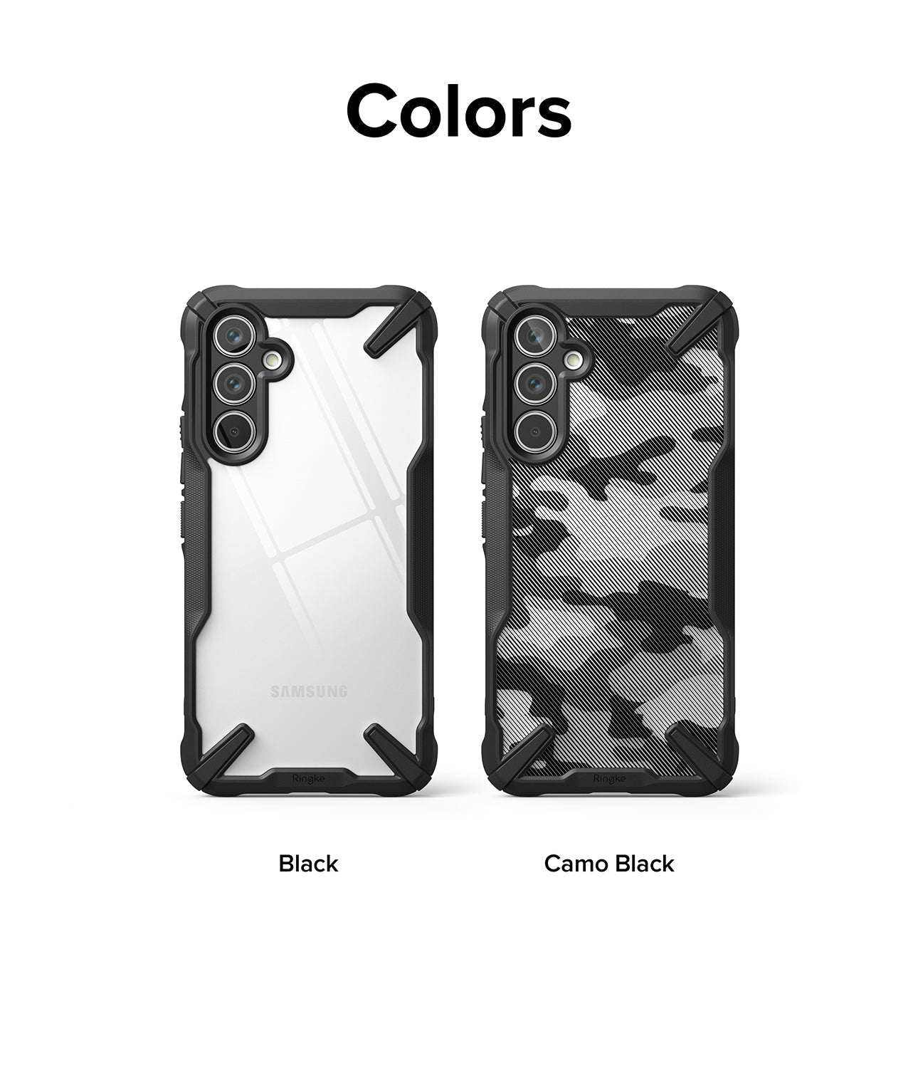 Colors l Black / Camo Black