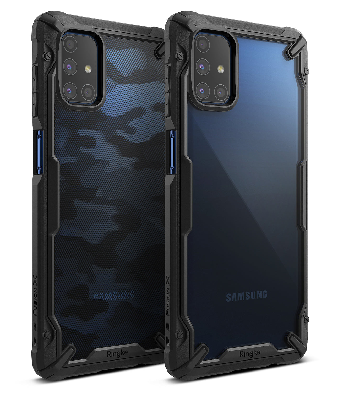 samsung galaxy m51 case - ringke fusion-x