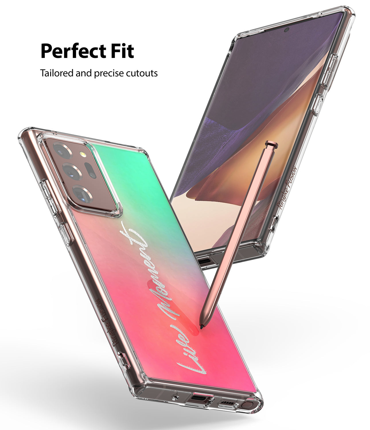 perfect fit - tailored and precise cutouts