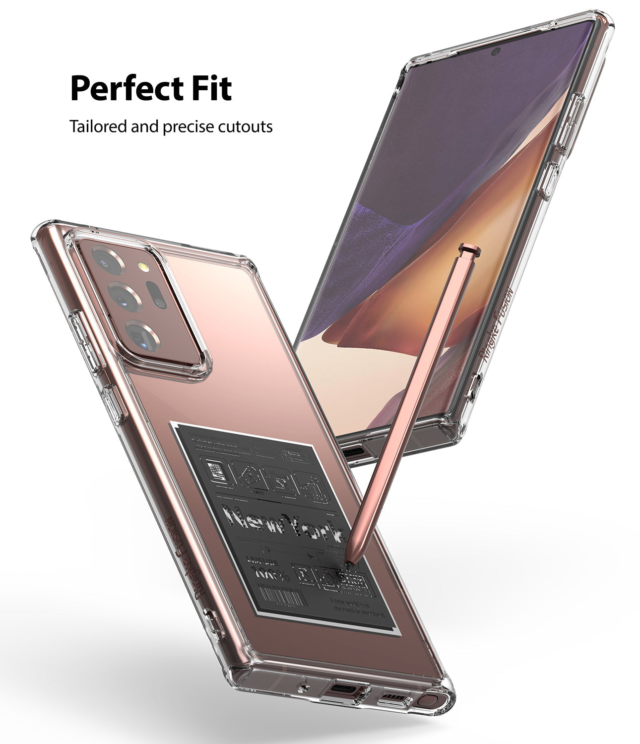 perfect fit - tailored and precise cutouts