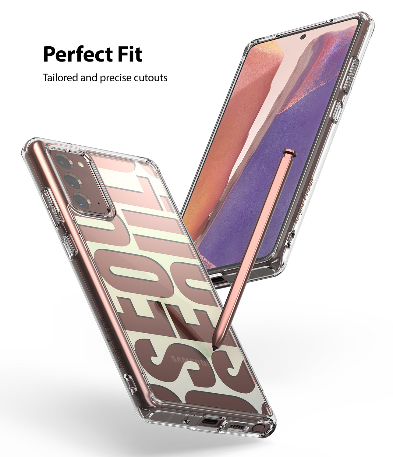 perfect fit - tailored and precise cutouts