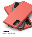 ringke galaxy s20 air-s case 5G, Coral, Lavender Gray, Pink Sand, Slim Case, stylish design