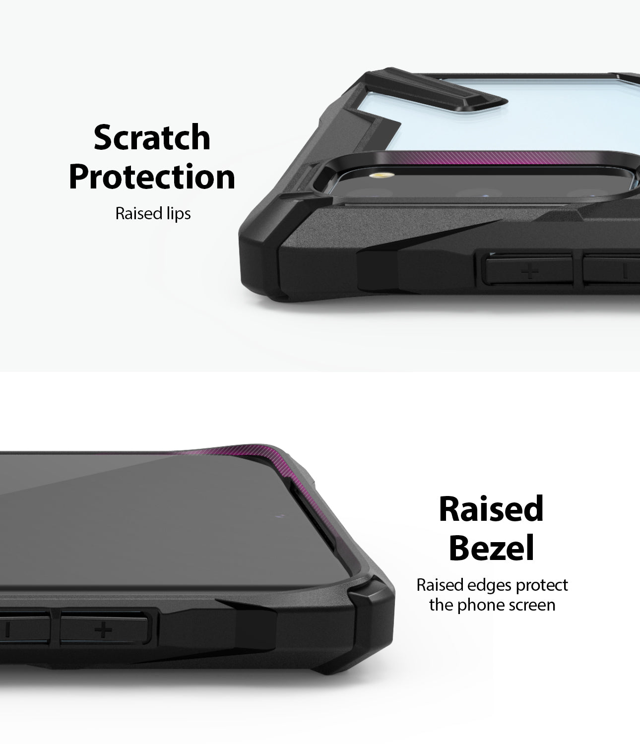 Ringke Galaxy S20 Fusion-X Case Black Color