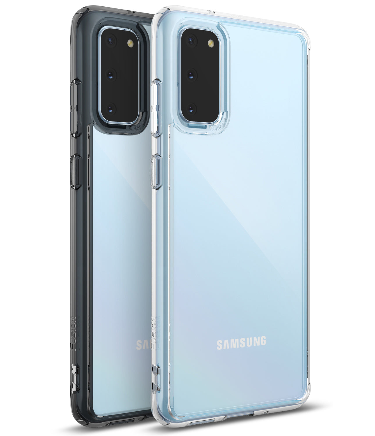 Ringke Fusion case for Samsung Galaxy S20 5g, clear, smoke black
