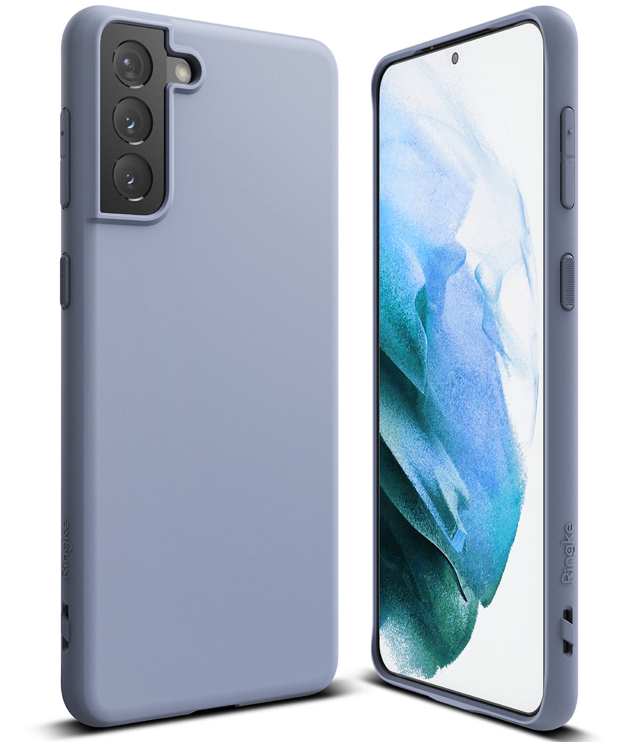 ringke air-s designed for samsung galaxy s21 plus - lavender gray