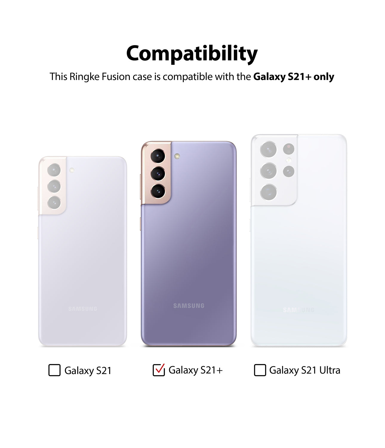 Galaxy S21 Plus Case | Fusion - Ringke Official Store