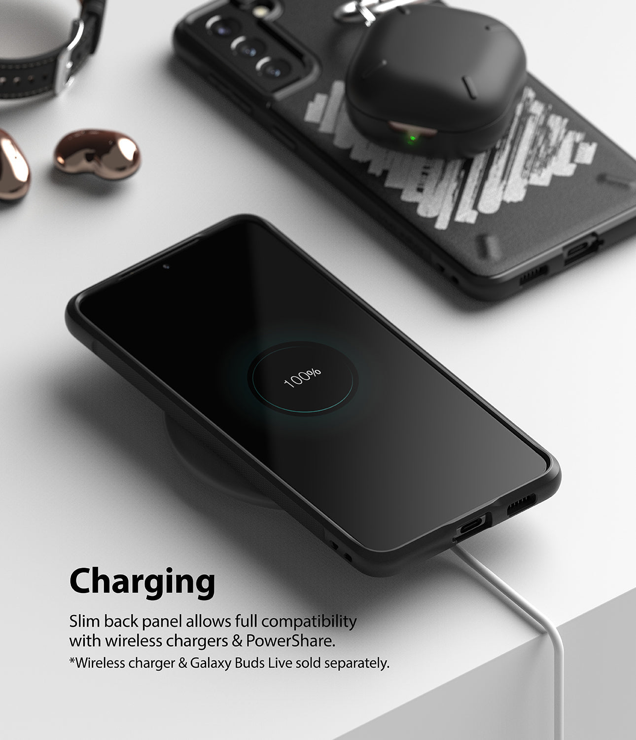 Galaxy S21 Plus Case | Onyx Design - Ringke Official Store