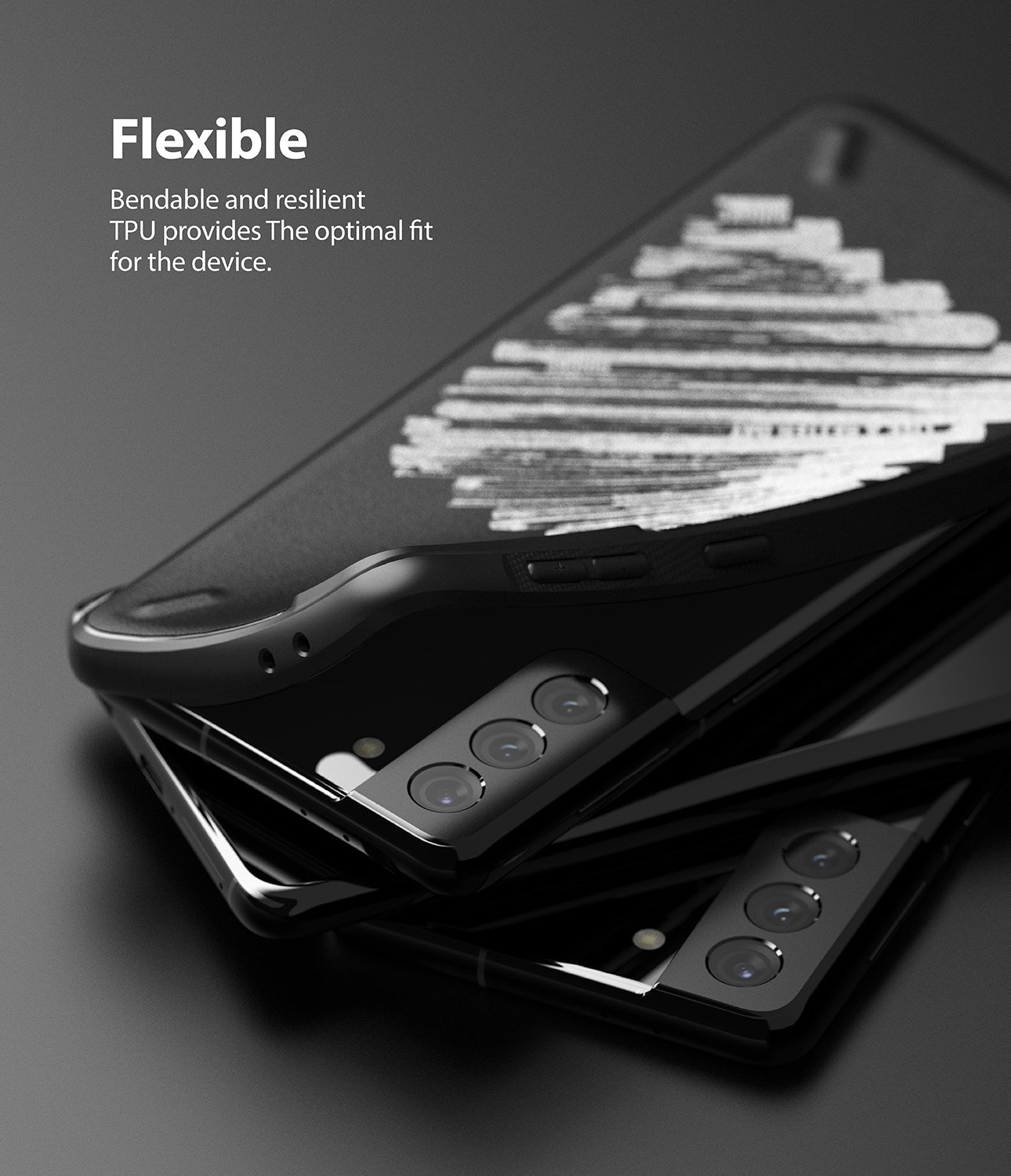 bendable and resilient TPU provides the optimal fit for the device