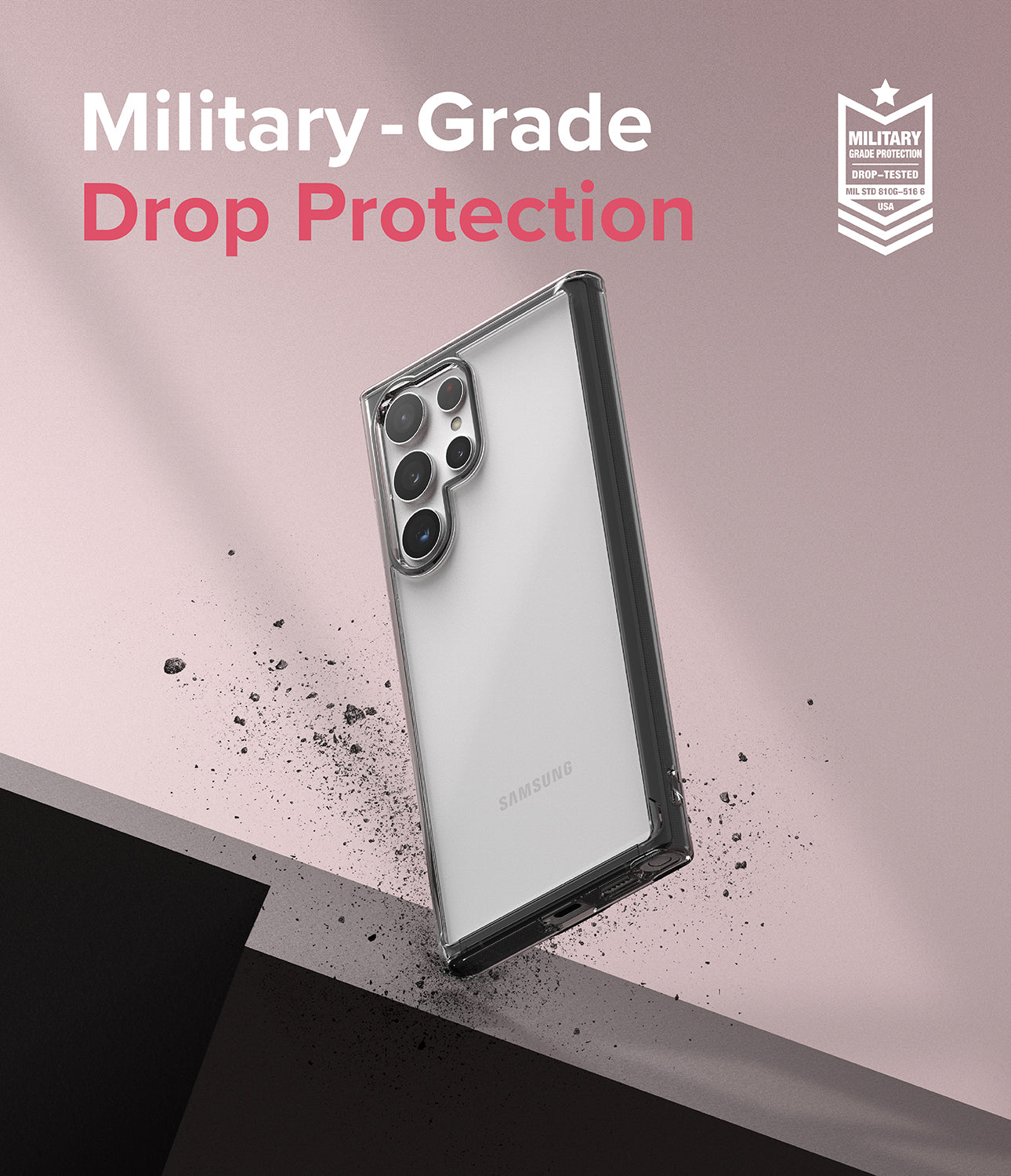 Galaxy S22 Ultra Case | Fusion - Ringke Official StoreGalaxy S22 Ultra Case | Fusion - Smoke Black - Military-Grade Drop Protection
