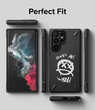 Galaxy S22 Ultra Case | Onyx Design - Graffiti- Perfect Fit.